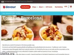 Sites similar to devourbarcelonafoodtours.com