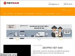 Sites similar to devpro.edu.vn