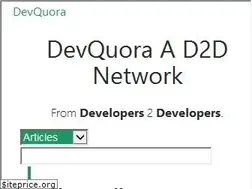 Sites similar to devquora.com