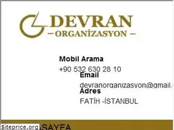 Sites similar to devranorganizasyon.com