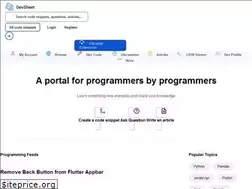 Sites similar to devsheet.com