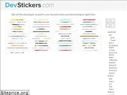 Sites similar to devstickers.com