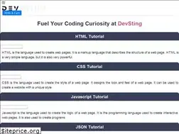 Sites similar to devsting.com