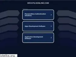 Sites similar to devutilsonline.com