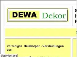 Sites similar to dewa-dekor.de