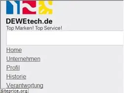 Sites similar to dewetech.de