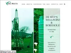 Sites similar to dewetsboreholes.co.za
