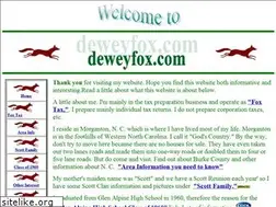 Sites similar to deweyfox.com