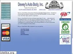 Sites similar to deweysautobody.com