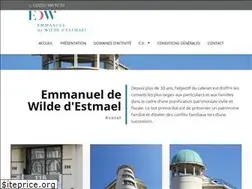 Sites similar to dewilde-associes.be