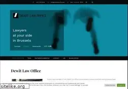 Sites similar to dewitlawoffice.be