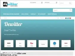 Sites similar to dewitter.com