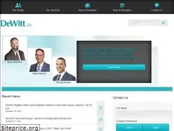 Sites similar to dewittllp.com