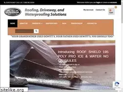 Sites similar to dewittproducts.com