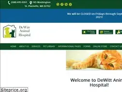 Sites similar to dewittvets.com