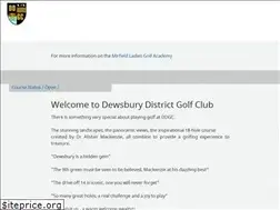Sites similar to dewsburygolf.co.uk