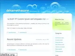 Sites similar to dexamethasonedexona.monster