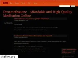 Sites similar to dexamethasonex.com