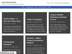 Sites similar to dexterrecommends.com