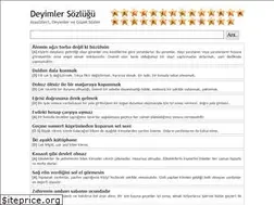 Sites similar to deyimler.sitesi.web.tr