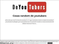 Sites similar to deyoutubers.net