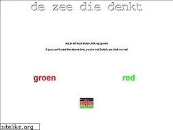 Sites similar to dezeediedenkt.nl