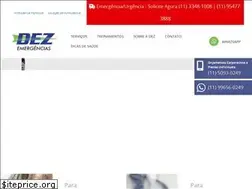 Sites similar to dezemergencias.com.br