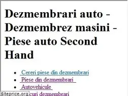 Sites similar to dezmembrari.ro