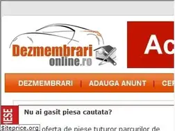 Sites similar to dezmembrarionline.ro