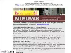 Sites similar to dezonvanitalie.nl
