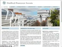 Sites similar to dfavocats.com