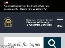 Sites similar to dfcs.dhr.georgia.gov