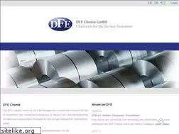 Sites similar to dfe-chemie.com