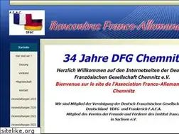 Sites similar to dfg-chemnitz.de