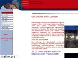 Sites similar to dfg-landau.de