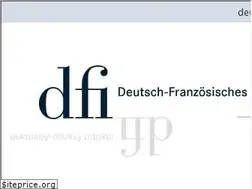 Sites similar to dfi.de