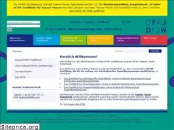 Sites similar to dfjw-zertifikat.org
