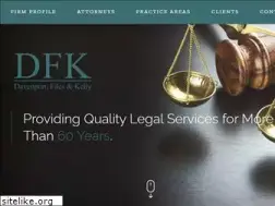 Sites similar to dfklaw.com