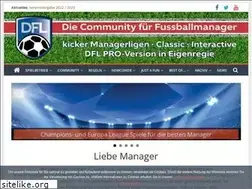 Sites similar to dfl-kicker-managerliga.com
