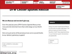 Sites similar to dfwcockerrescue.org