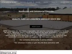 Sites similar to dfwconcreteinc.com
