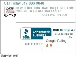 Sites similar to dfwfencecontractor.com