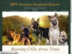 Sites similar to dfwgermanshepherdrescue.org