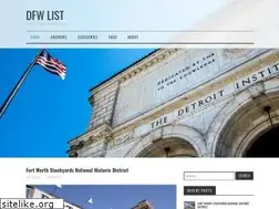 Sites similar to dfwlist.org