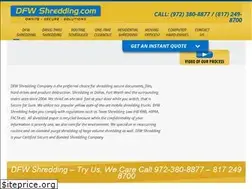 Sites similar to dfwshredding.com
