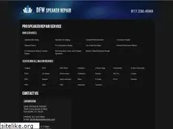 Sites similar to dfwspeakerrepair.com
