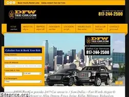 Sites similar to dfwtaxicar.com