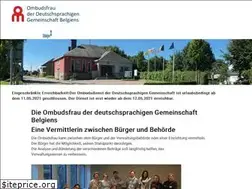 Sites similar to dg-ombudsfrau.be