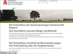 Sites similar to dg-ombudsmann.be