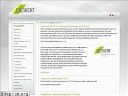 Sites similar to dg-sucht.de